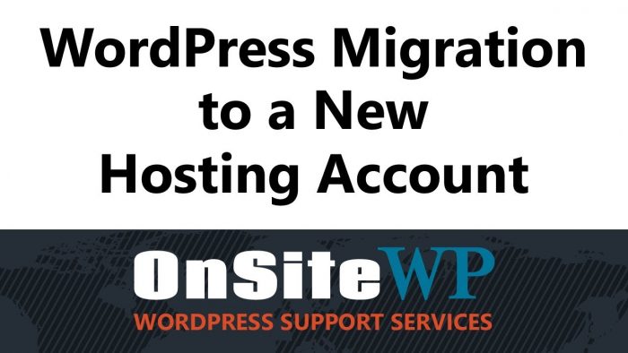 WordPress Website Migration [Video]